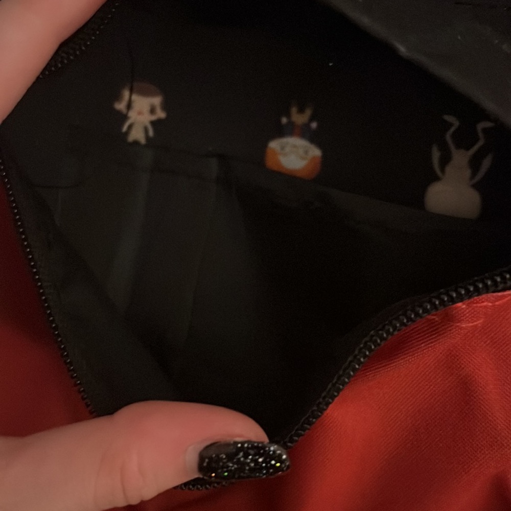 Loungefly Stranger Things Characters Backpack Bla… - image 7